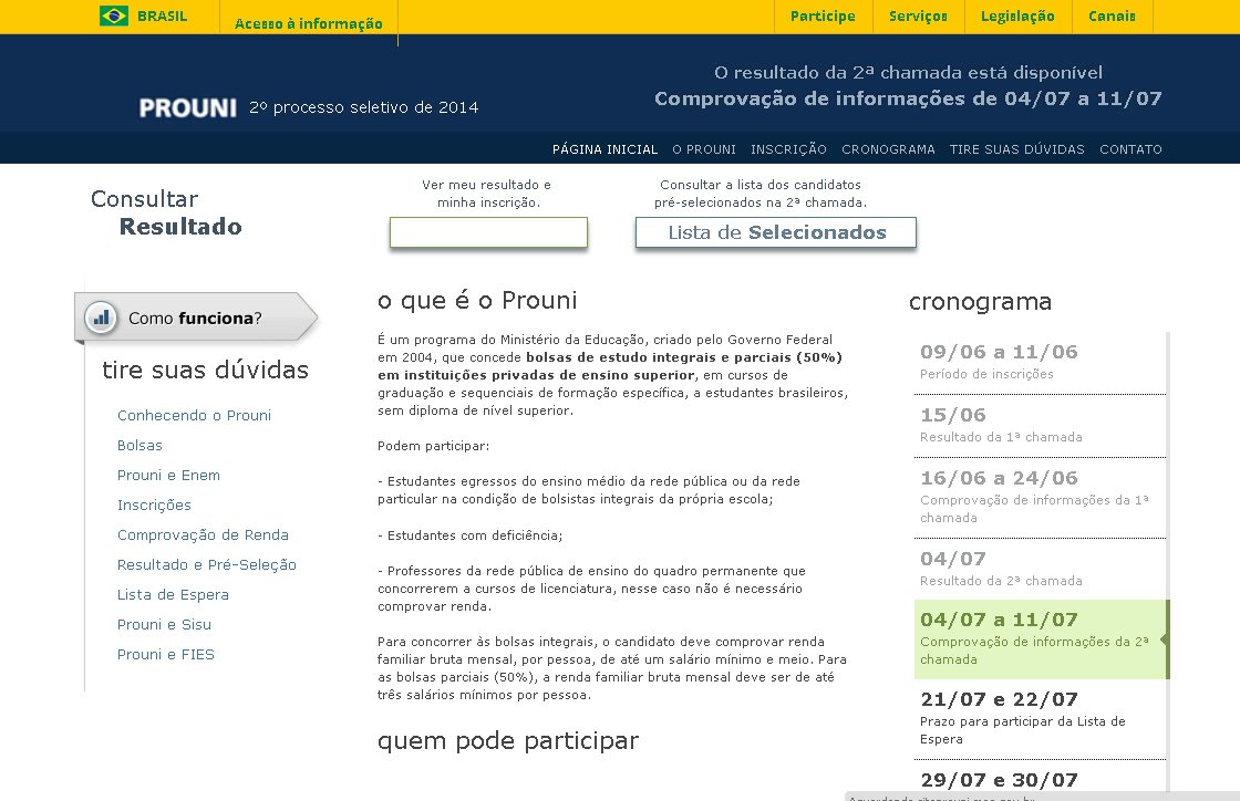 Reprovado Na Comprovação De Informações Prouni O Que Fazer
