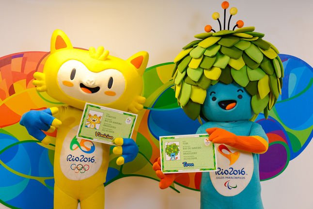 Apresentadas as mascotes da Rio 2016, Esportes