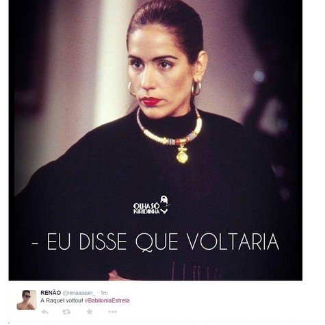 Babilônia fez sucesso nas redes sociais