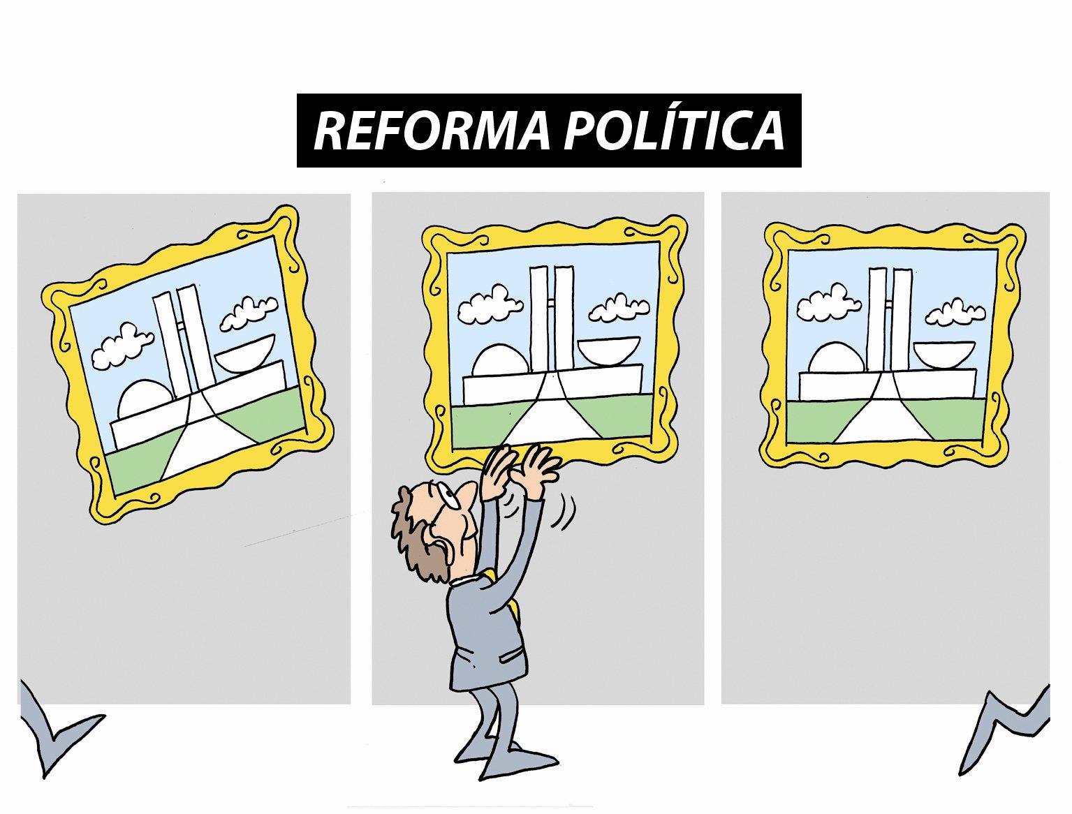 Resultado de imagem para reforma políticacharge