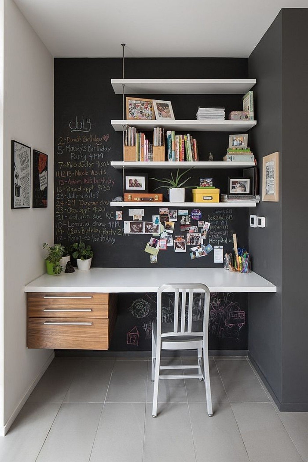 25+ Mini Home Office Designs | Home Designs | Design Trends
