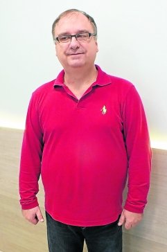 José Roberto Diehl foi classificado com obesidade grau 2