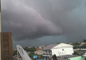 vento Fazenda ou moinho de vento dentro nublado clima dentro