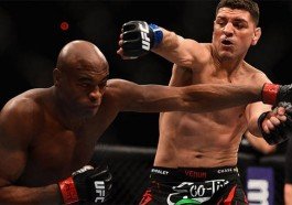 Último duelo de Anderson foi contra o americano Nick Diaz