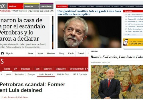 Detenção de Lula é destaque na imprensa internacional