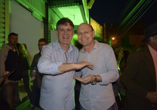 Miki e o vice Medeiros