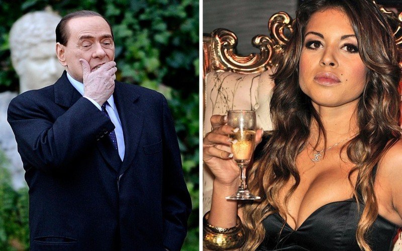 Berlusconi e Karima El Mahroug, chamada de Ruby | Jornal NH