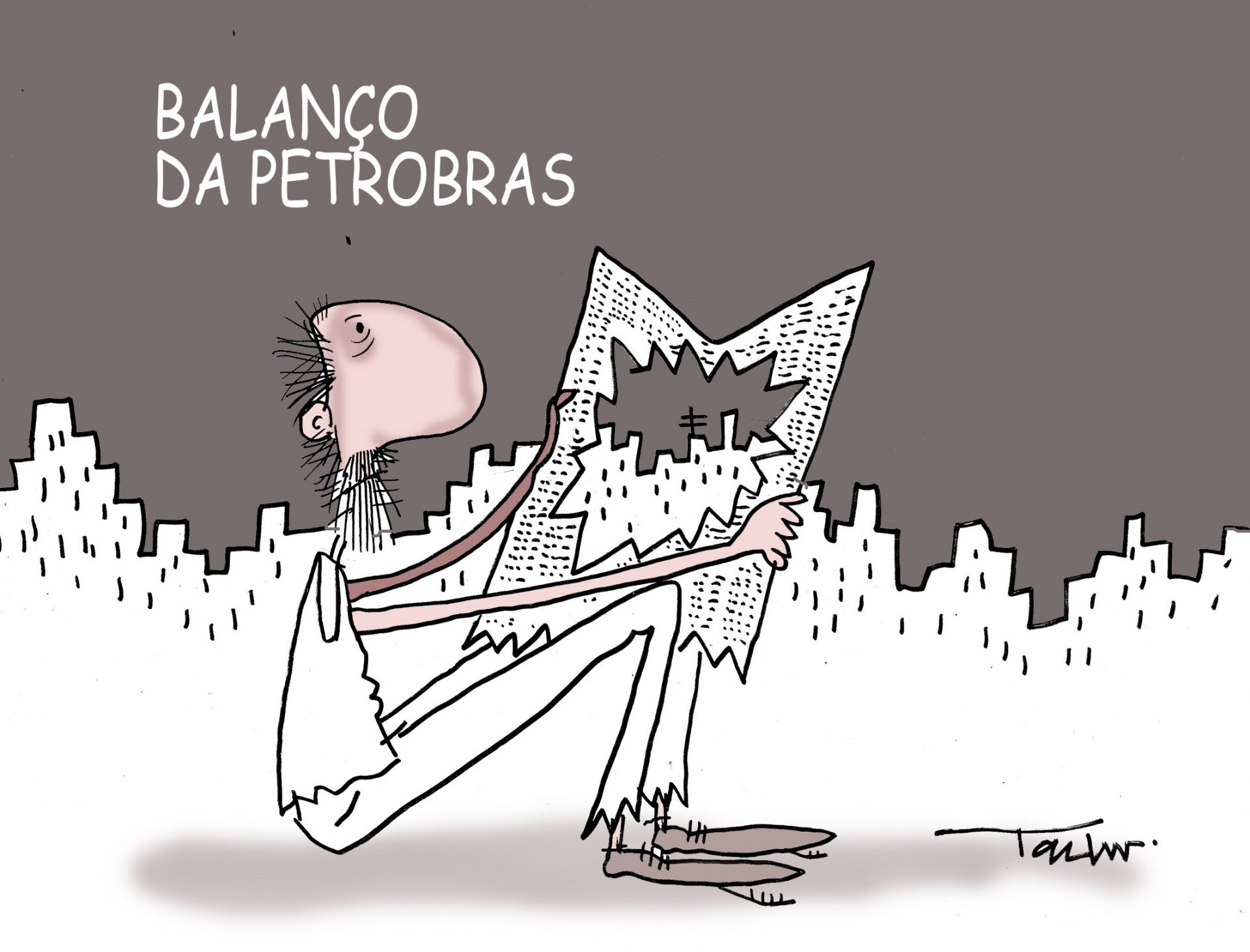 Medidas para a economia e balanço da Petrobras nas charges dos jornais de  sexta-feira - Região - Jornal VS