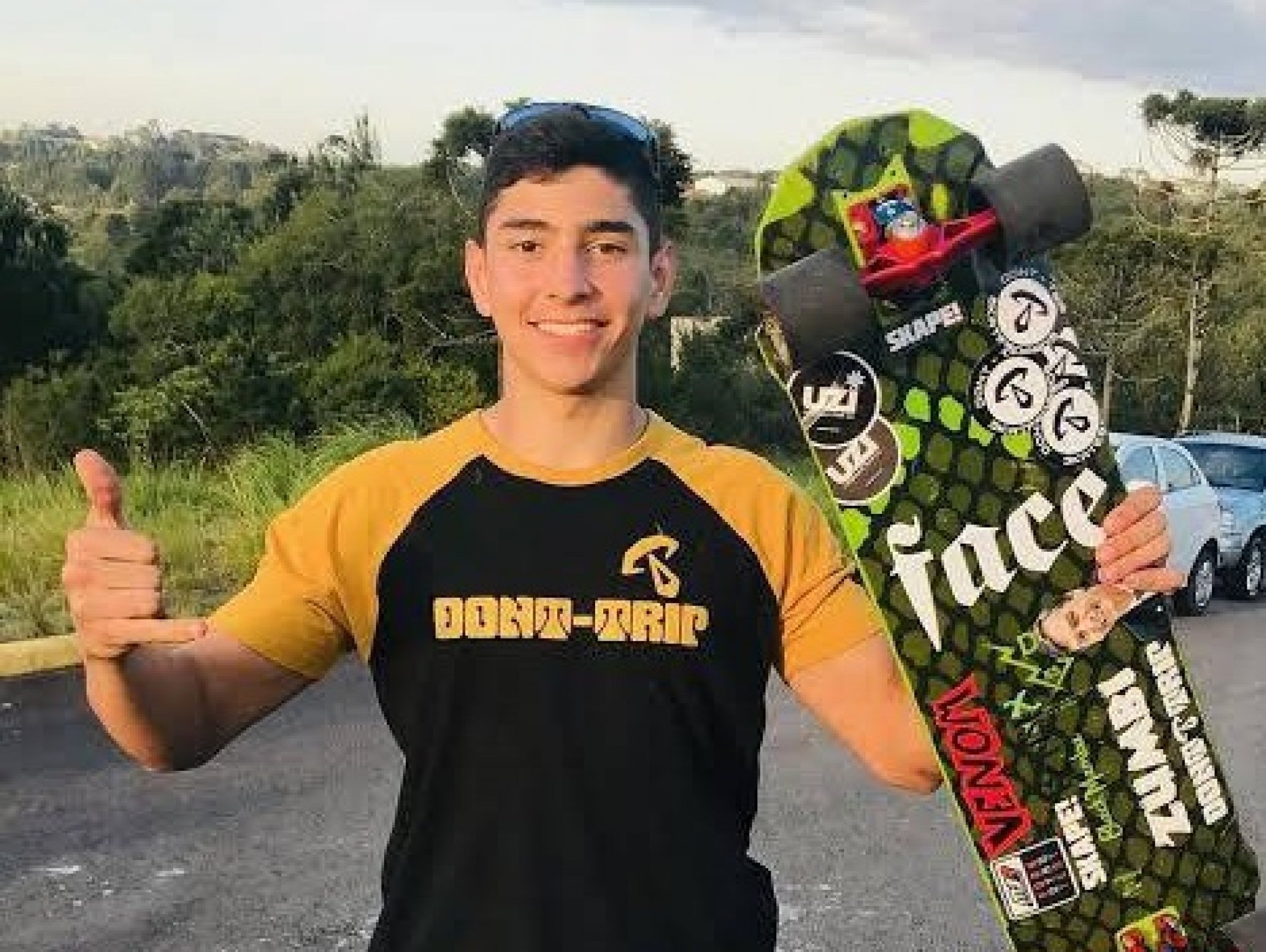 Allysson Pastrana morre em trágico acidente no Mundial de Skate Downhill