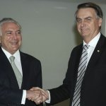 O presidente Michel Temer se reúne com o presidente eleito Jair Bolsonaro, no Palácio do Planalto.