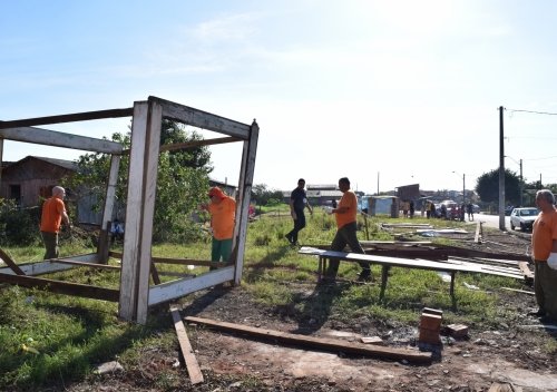 Reintegração de posse, no bairro Santo Afonso, em Novo Hamburgo