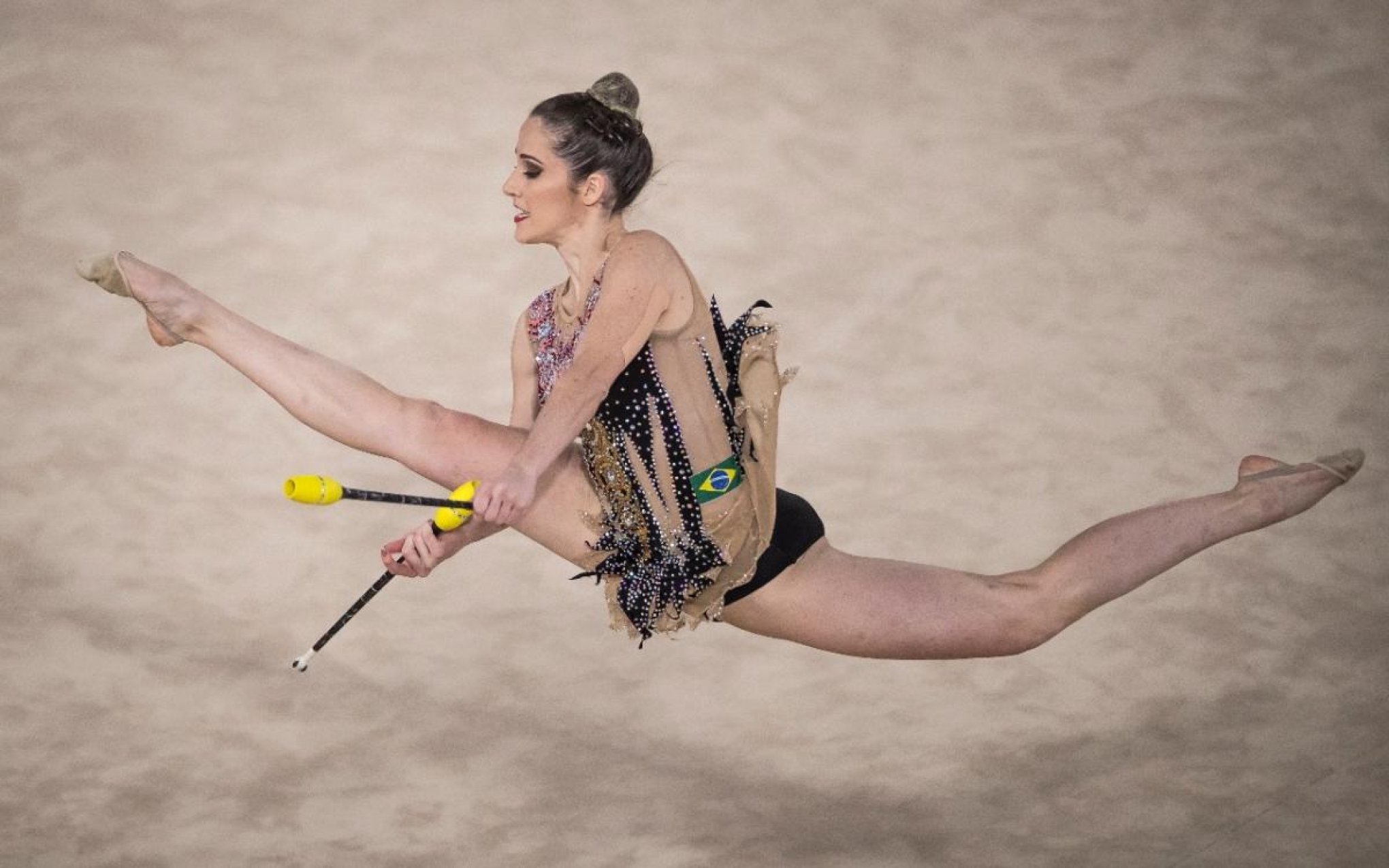 Conjunto do Brasil é 6º no Mundial de Ginástica Rítmica e vai às Olimpíadas