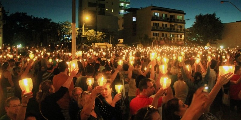 Em Sapucaia do Sul, 5 mil velas serão distribuídas aos fiéis para a procissão luminosa 