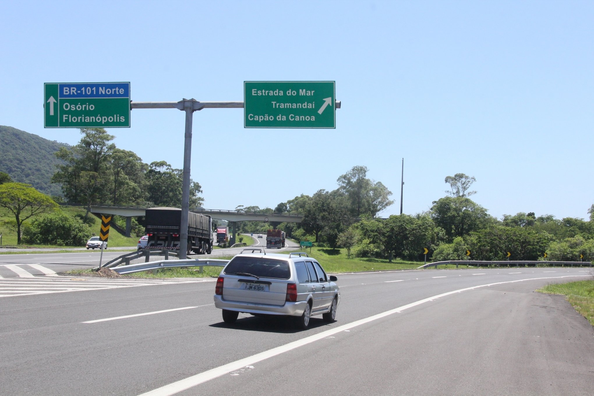 Como estão os caminhos que levam ao litoral? Percorremos mais de ...