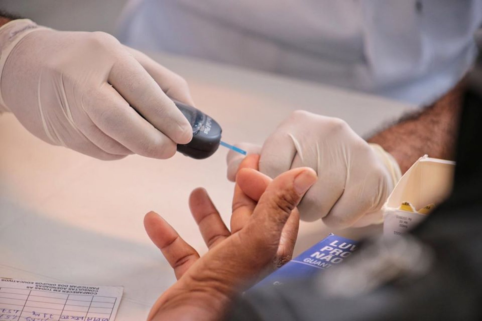 DIABETE: Testes gratuitos para diagnosticar a doença serão feitos neste sábado; veja o local e o que é preciso