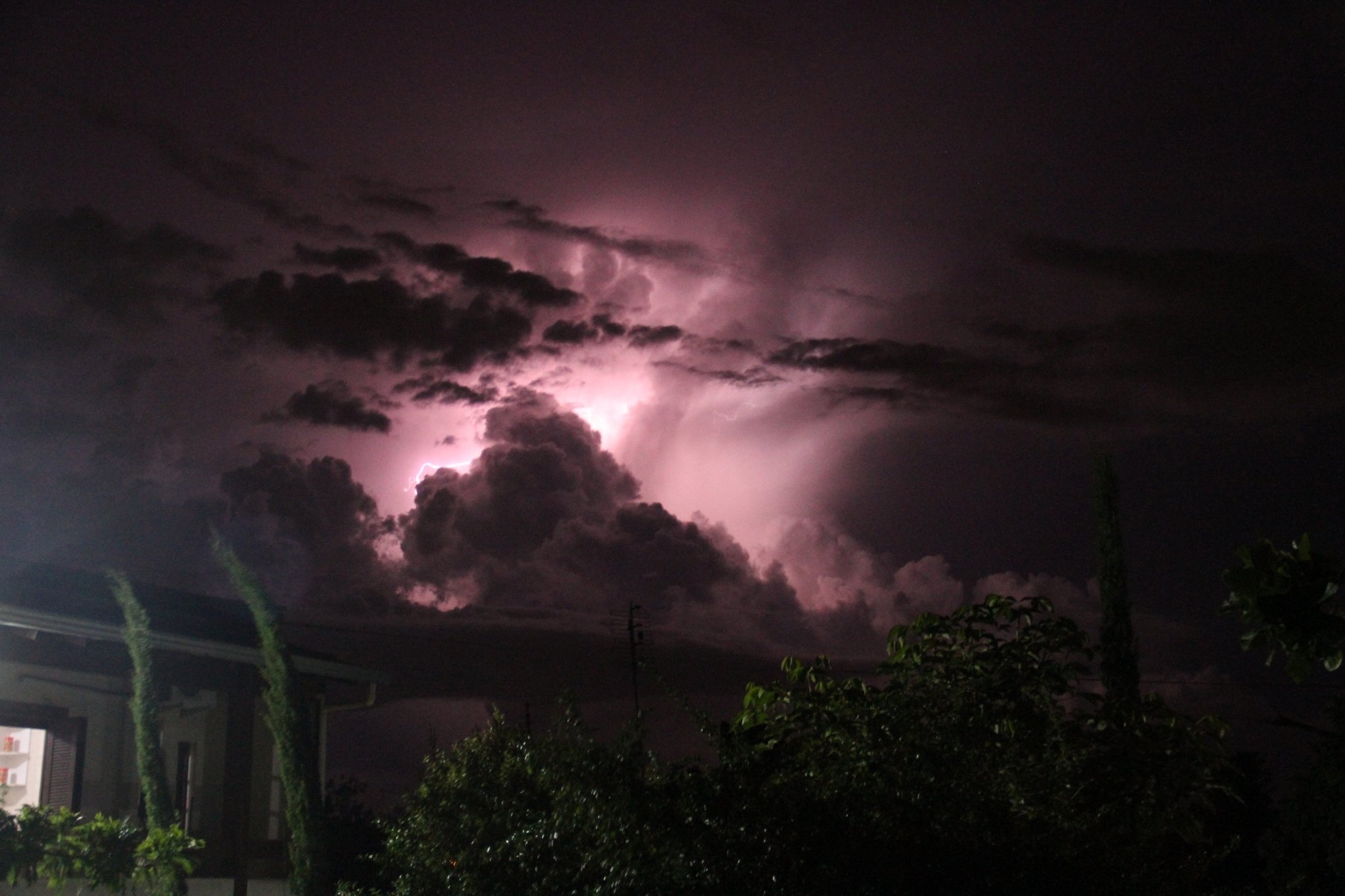 Tempo, Chuva, Raios. | abc+