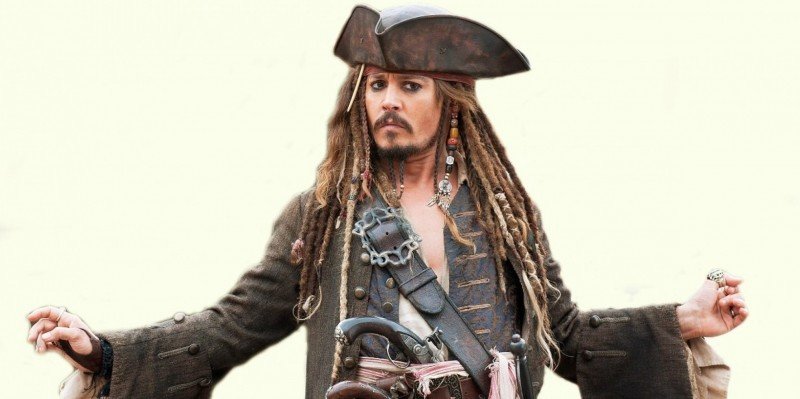 Jack Sparrow à Vista Johnny Depp Vai Voltar Para O Elenco De Piratas Do Caribe Entretenimento 5746