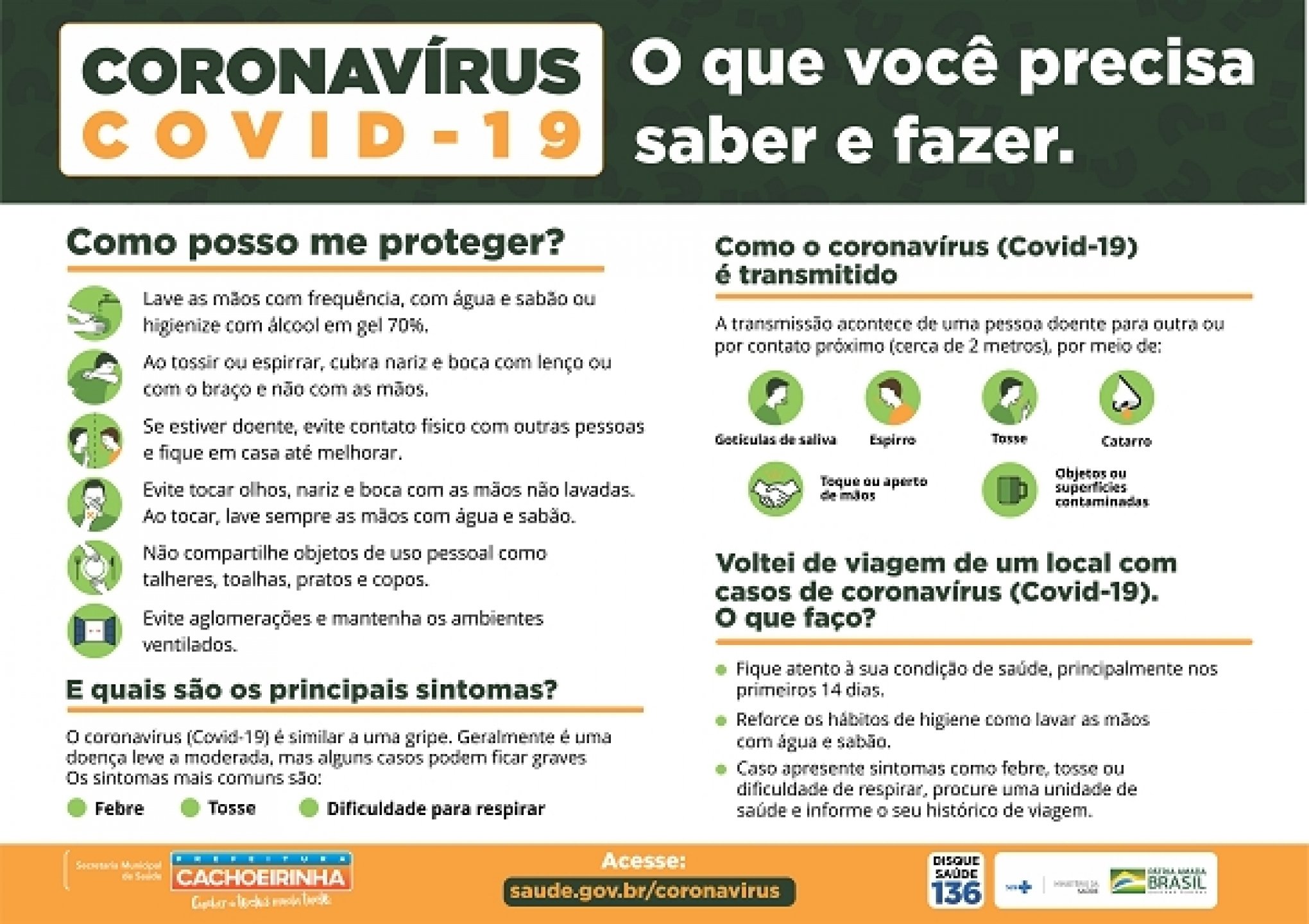 Prefeitura orienta população sobre como prevenir o ...