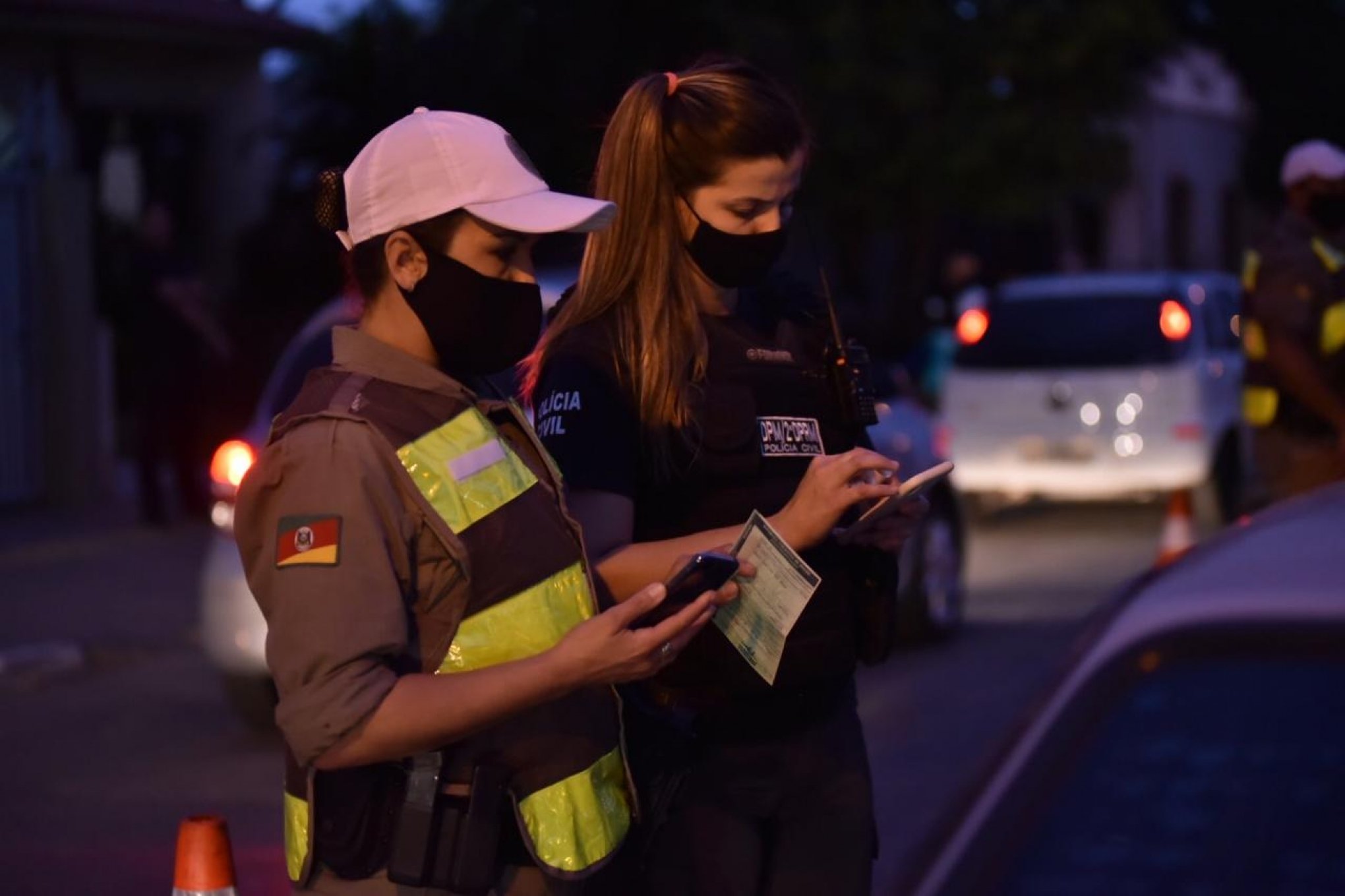 Polícia de segurança pública tem um carro novo. Os detalhes do