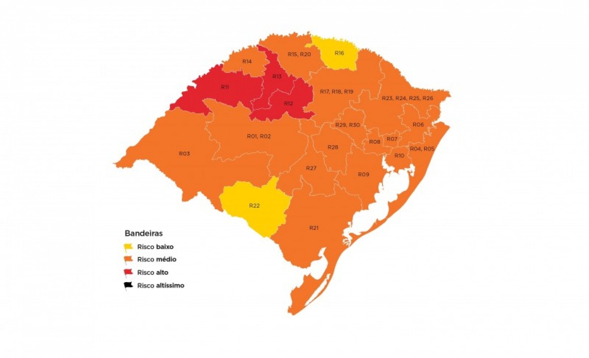 Distanciamento Controlado Completa Seis Meses Com Tres Bandeiras Vermelhas No Rs Regiao Diario De Canoas