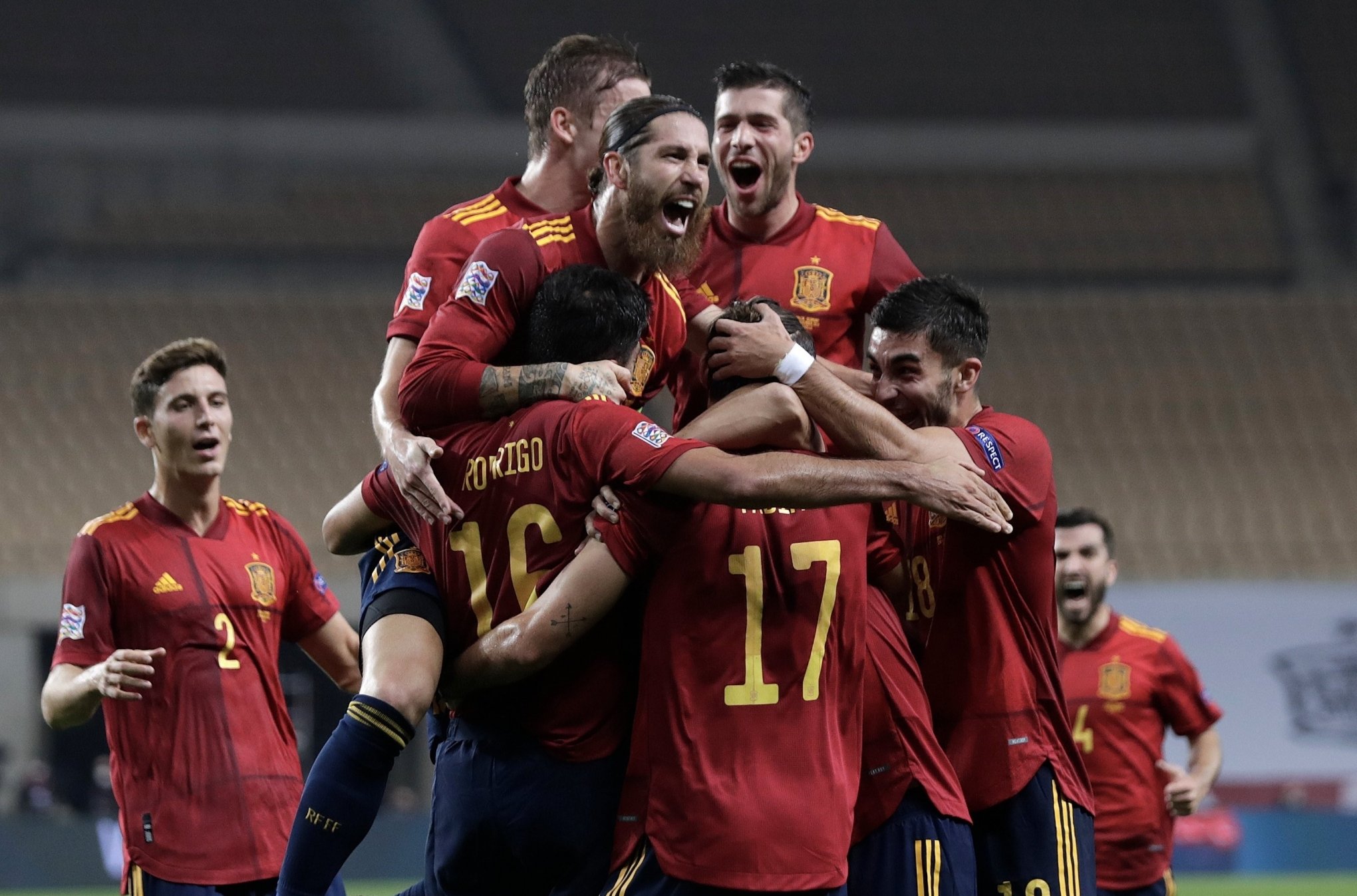 Espanha Da Show Faz 6 A 0 Na Alemanha E Avanca Na Liga Das Nacoes Esportes Jornal Vs