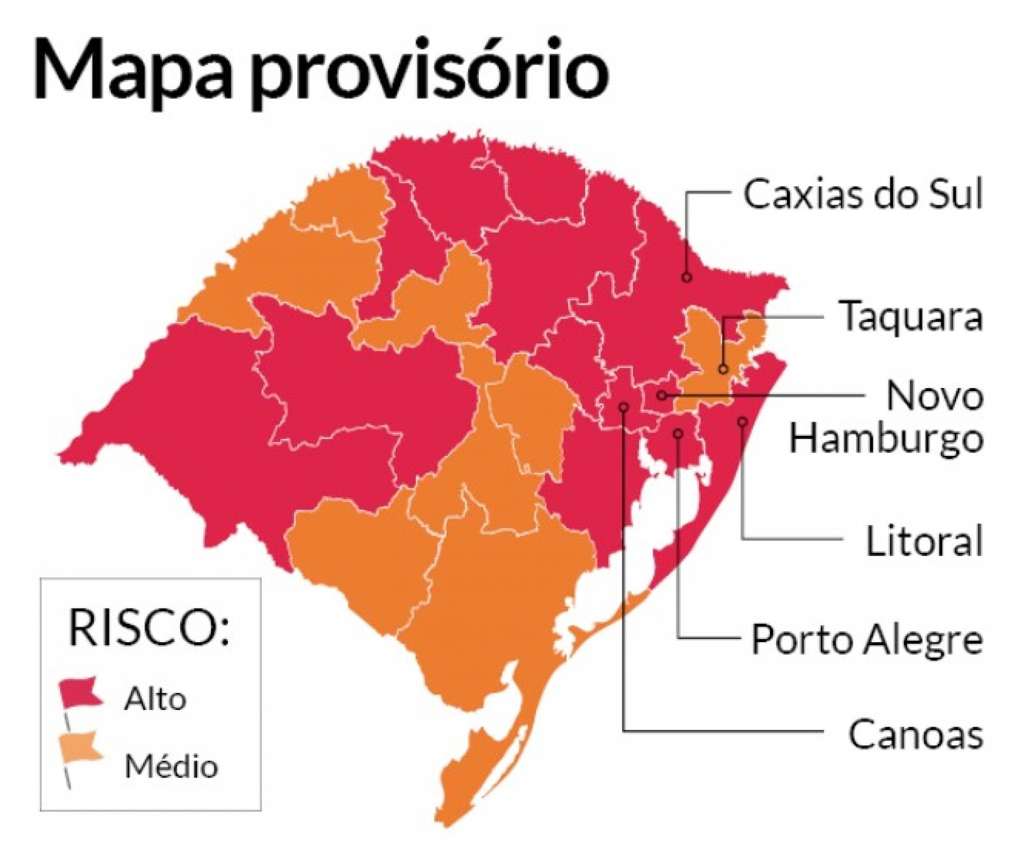 Oito regiões ficam na bandeira vermelha na 18ª rodada do Distanciamento  Controlado - Secretaria de Planejamento, Governança e Gestão