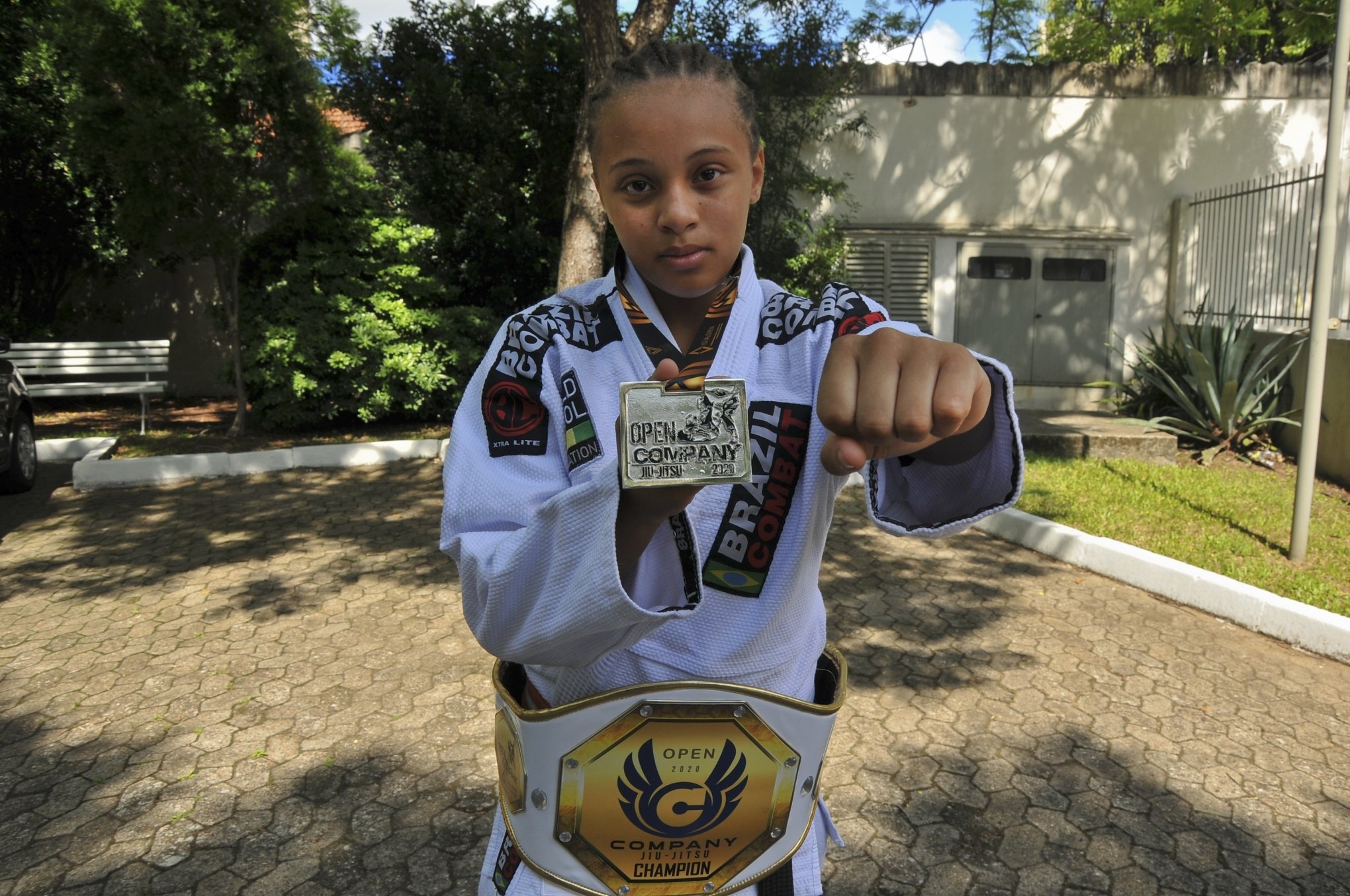 Alanis Macedo é vice-campeã mundial de Jiu-Jitsu nas categorias absoluto e  peso pena – Prefeitura Municipal de Canoas