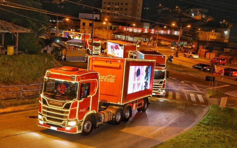 Caravana de Natal da Coca-Cola vai iluminar Novo Hamburgo na próxima semana | abc+