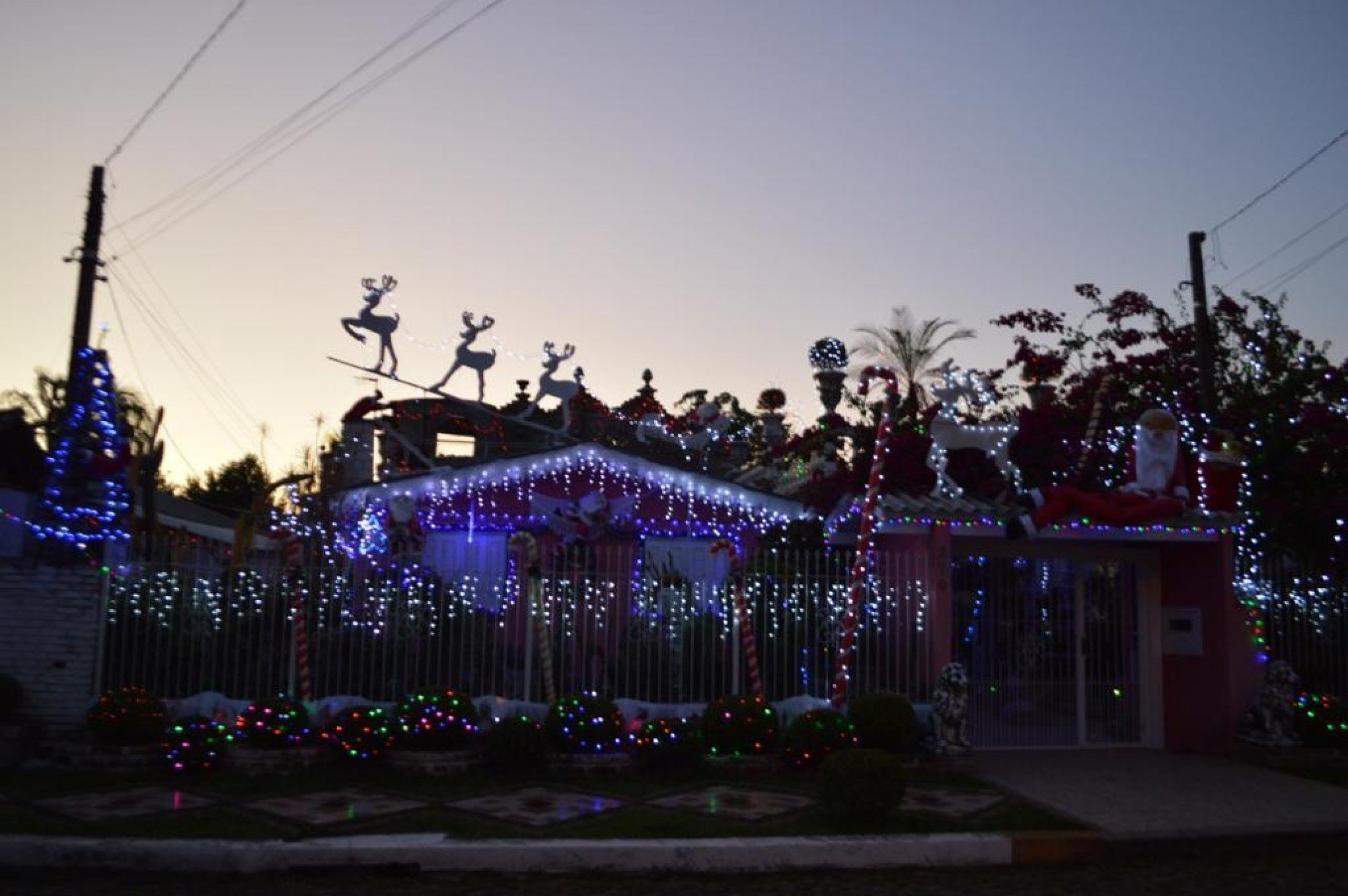 A magia do Natal em luzes e cores em Portão - Região - Jornal VS