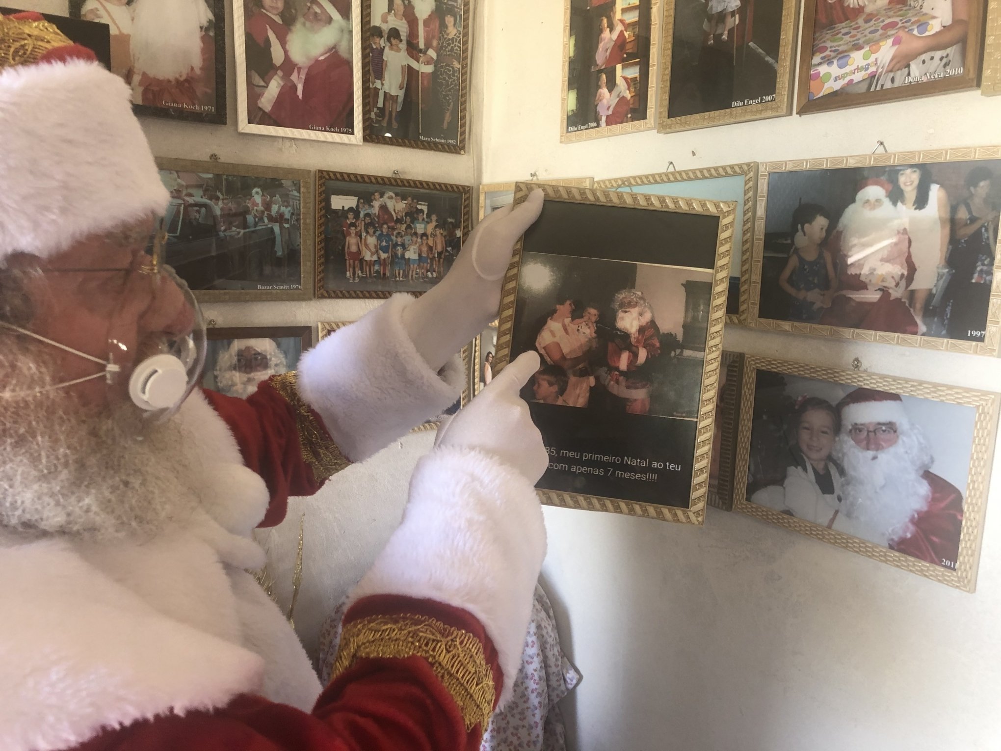 Um Papai Noel que nunca deu o presente aos próprios filhos - Novo Hamburgo  - Jornal NH