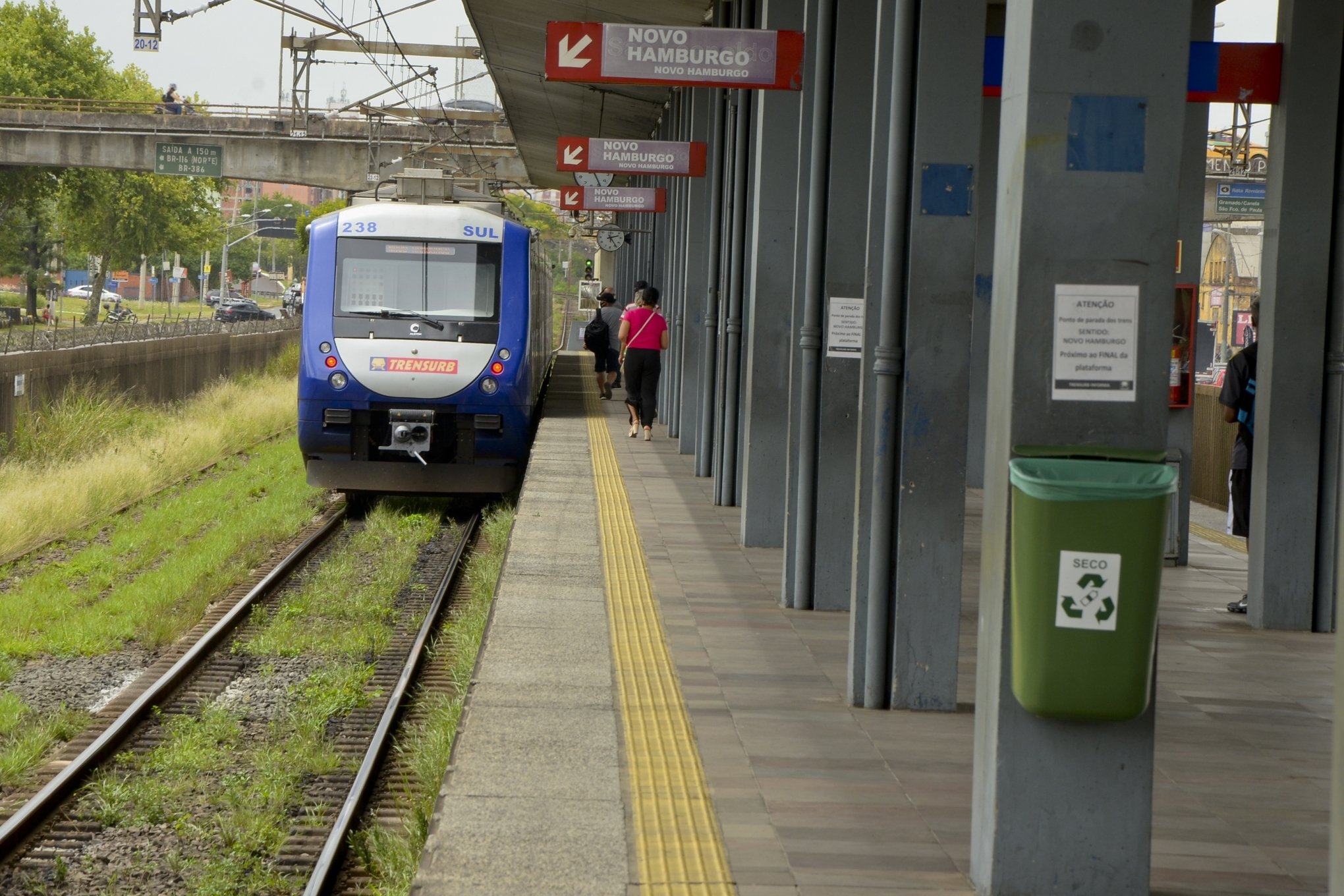 Trens da Trensurb terão horários alterados no fim de semana; veja o que muda