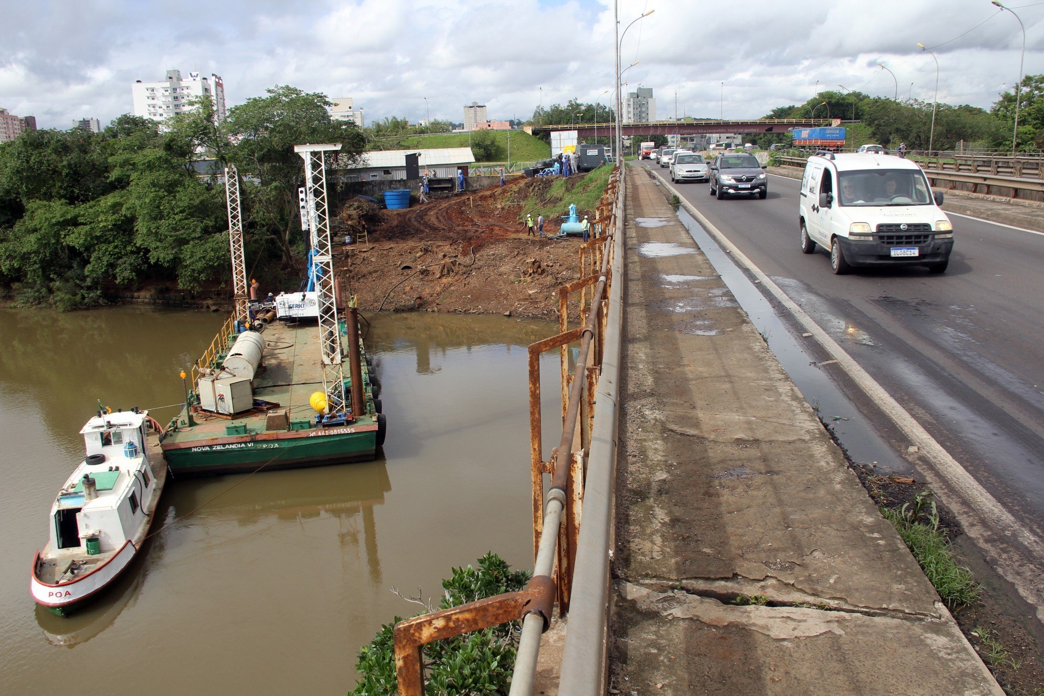 Restabelecido acesso a uma das pontes do Núcleo Cascalheira, em Brazlândia  – Companhia Urbanizadora da Nova Capital do Brasil