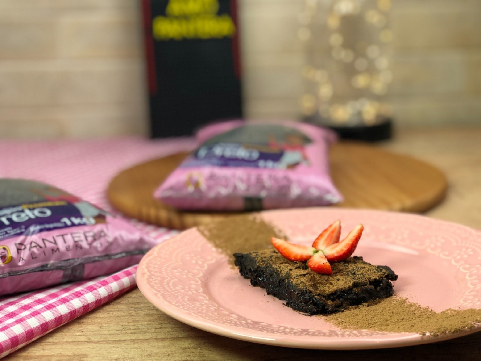 Brownie de Feijão Preto Gourmet Jornal NH