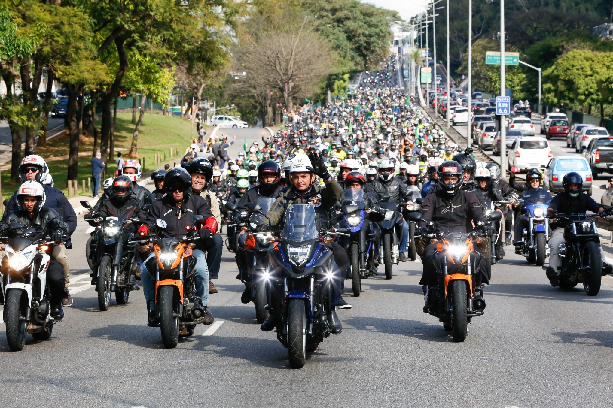 Trânsito muda em Porto Alegre no sábado por causa da motociata de Bolsonaro  - Região - Jornal NH
