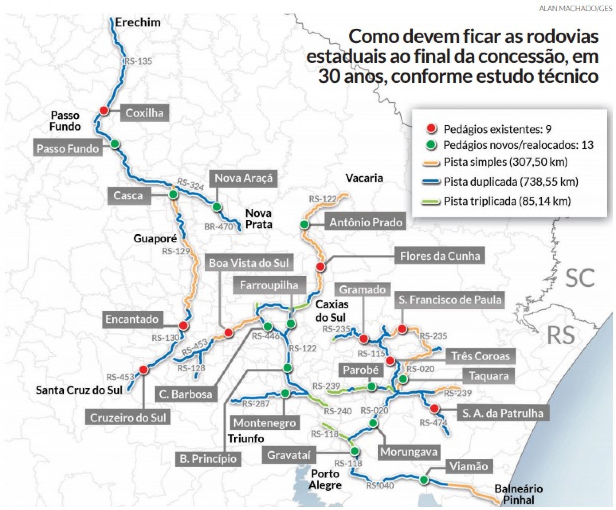 Rodovias podem ser concedidas no Estado - Diário do Comércio