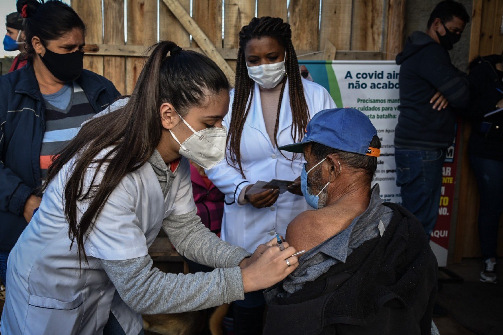 São Leopoldo vacina moradores de ocupações a partir de 40 anos contra a Covid-19 - Vimarsana News