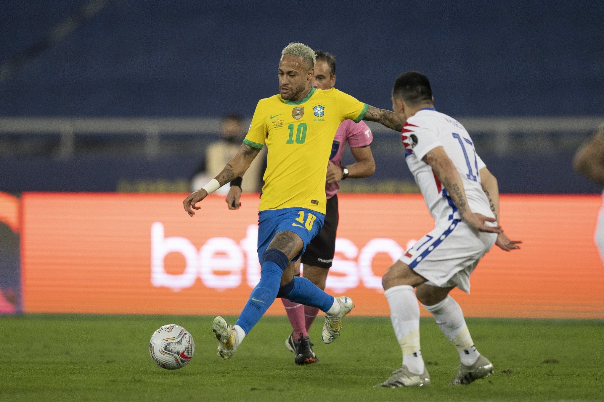 Segundo jogo da final da Copa do Brasil 2021. Lucas Figuei…