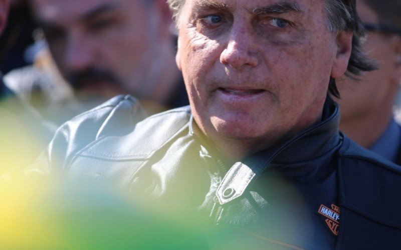 Ex-presidente Bolsonaro no Rio Grande do Sul, ainda durante o seu governo | abc+