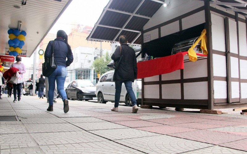 Casas em enxaimel na Rua Independência