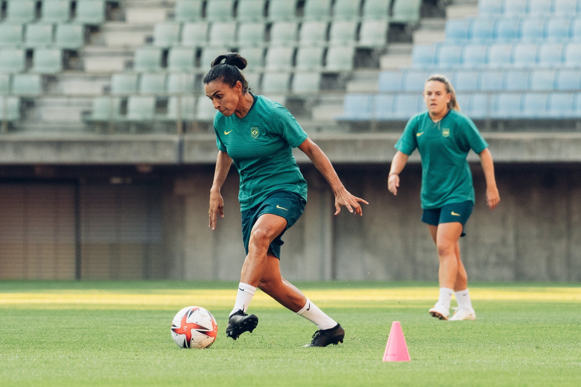 Brasil estreia nos Jogos de Tóquio com seleção de futebol feminino