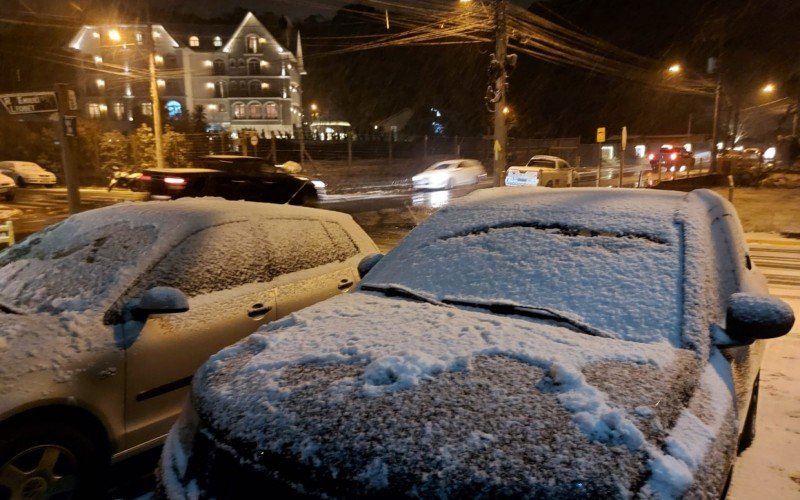 Último episódio de neve em Gramado foi em 28 de julho de 2021