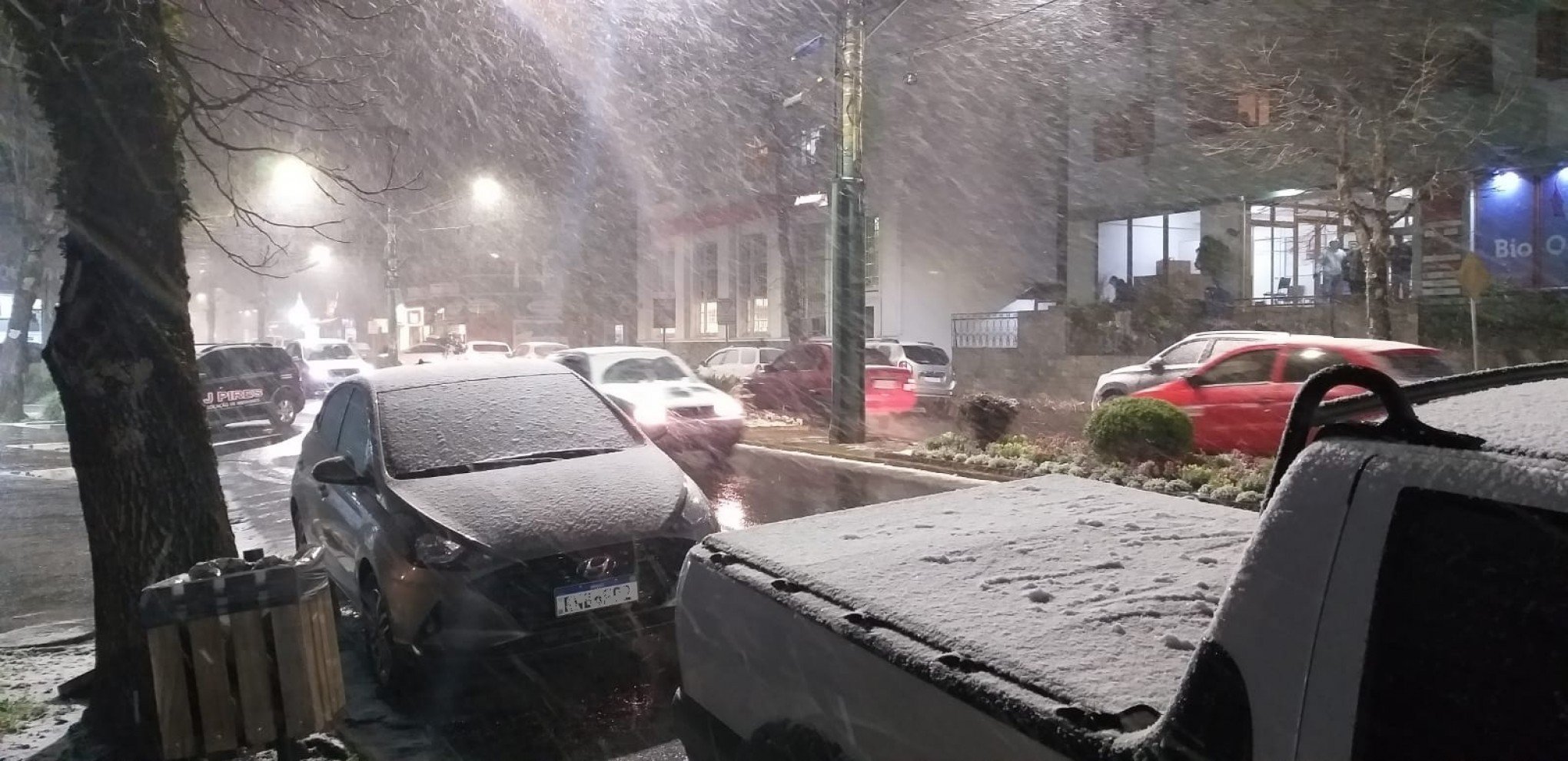 Neve é registrada em cidades gaúchas nesta quarta-feira - Rio Grande do Sul  - Jornal NH