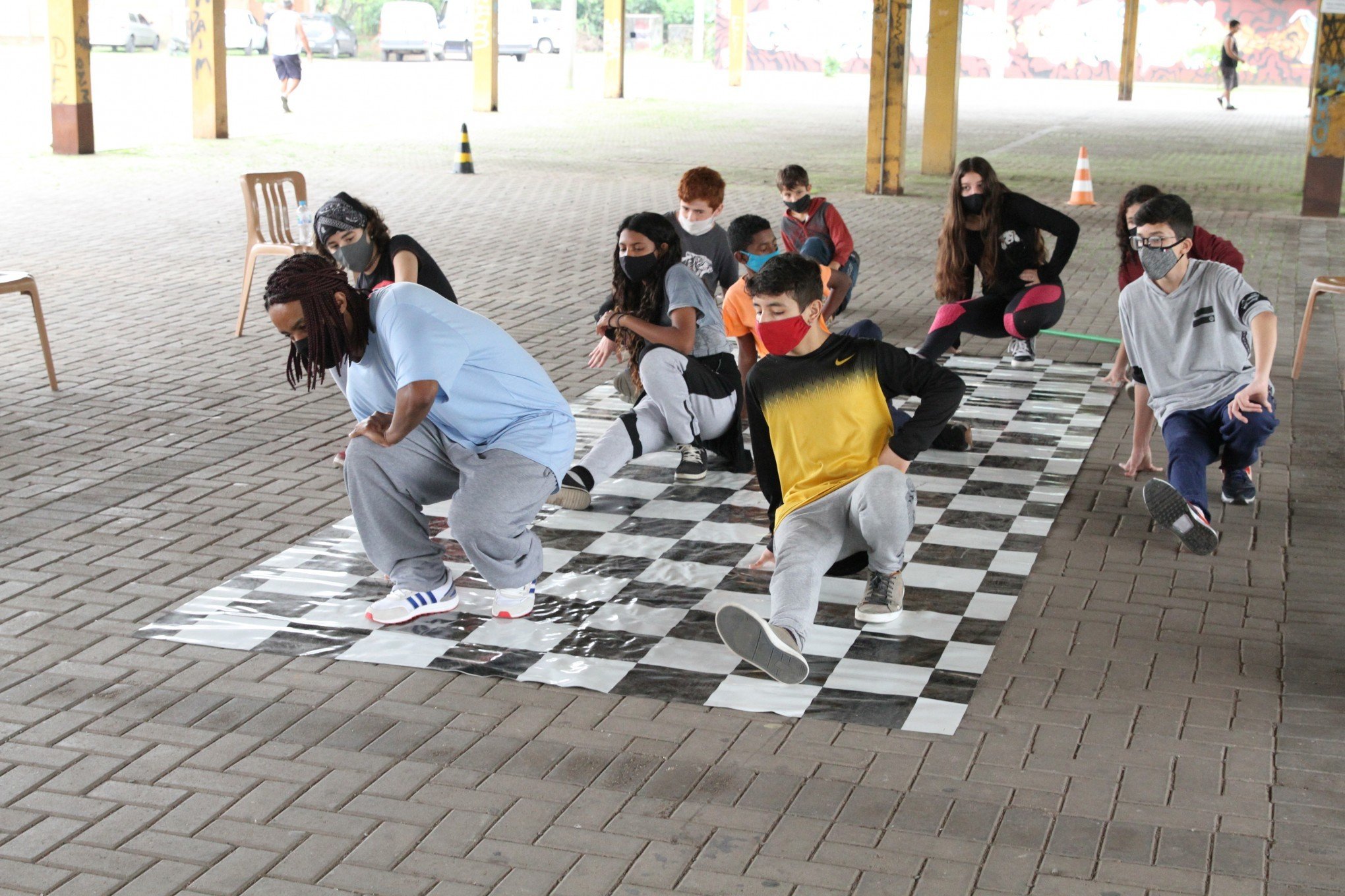 Dinâmicas de hip-hop e skate são destaque nos Jogos Escolares