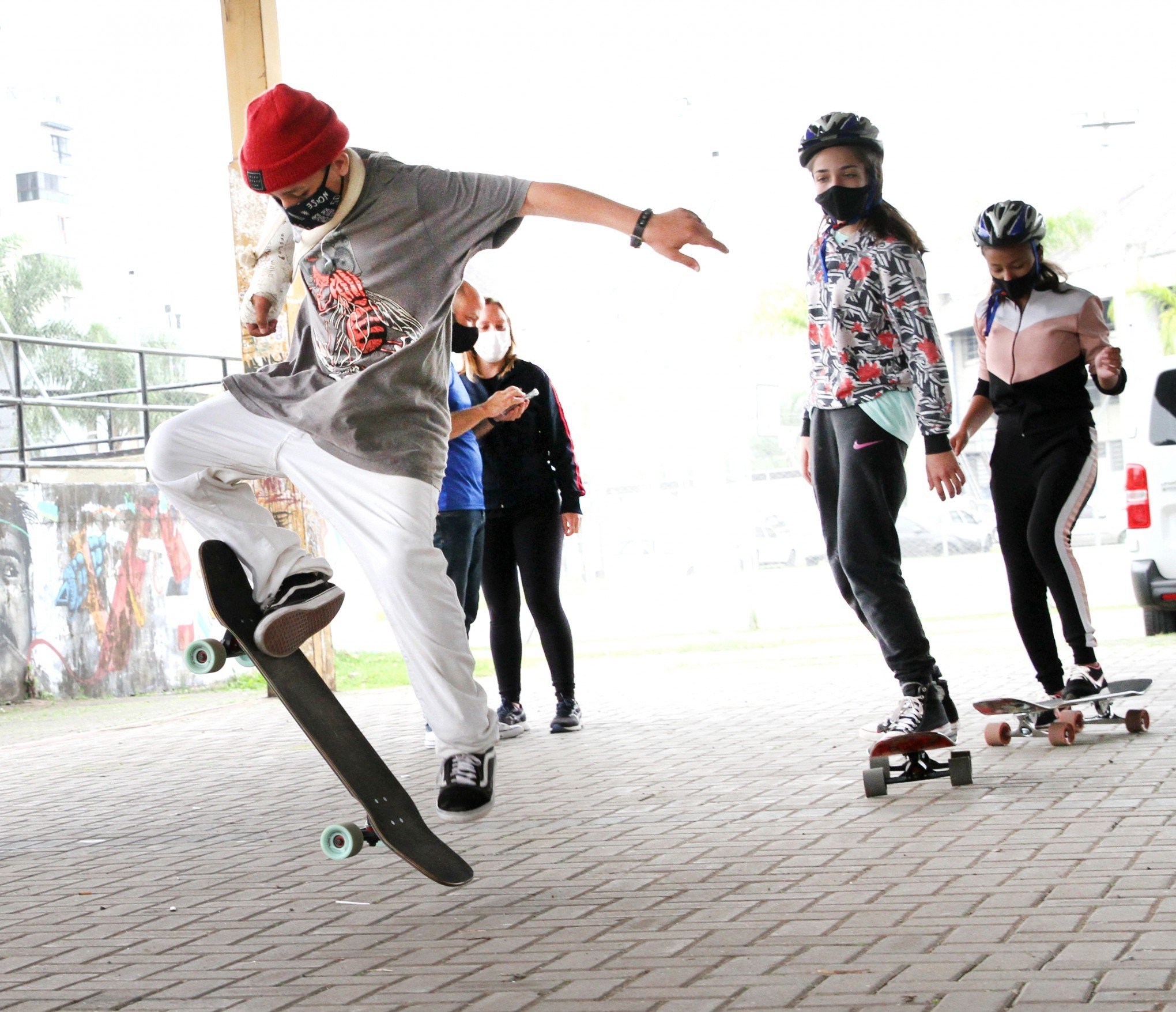 Dinâmicas de hip-hop e skate são destaque nos Jogos Escolares