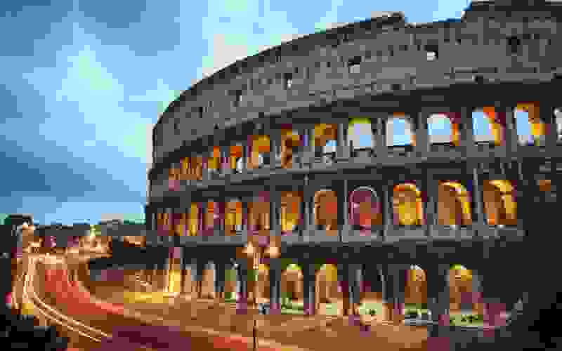 O Coliseu, em Roma. Itália está entre os roteiros internacionais nas sugestões do casal