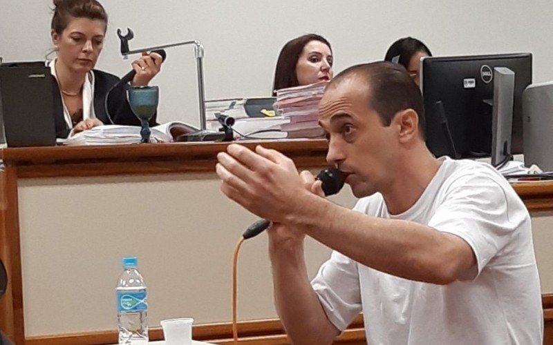 Leandro Boldrini durante o julgamento ocorrido em 2019 | Jornal NH