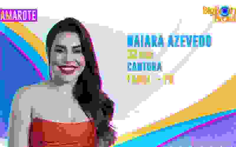 Cantora sertaneja Naiara Azevedo estará no BBB22