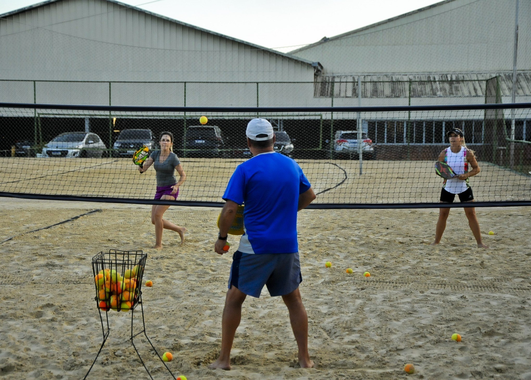 Beach Tennis é a nova atração do Tenondé
