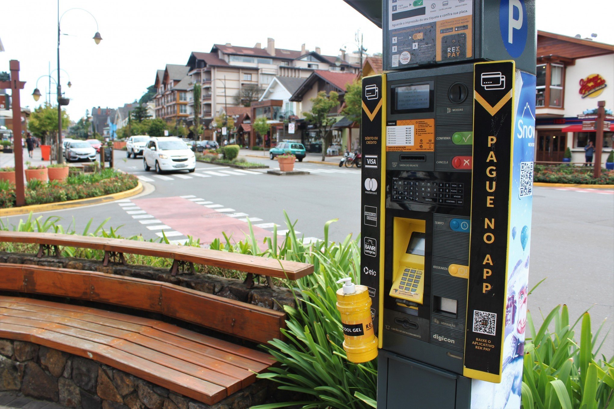 Estacionamento rotativo de Gramado terá reajuste nos valores a partir da próxima semana