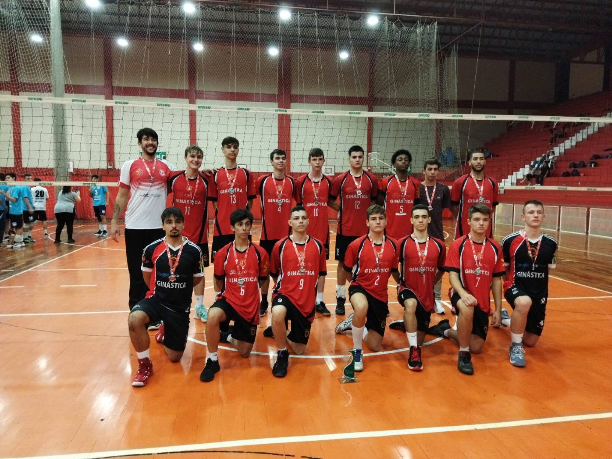 Vôlei da Ginástica fica com a prata no Torneio Início - Esportes - Jornal NH